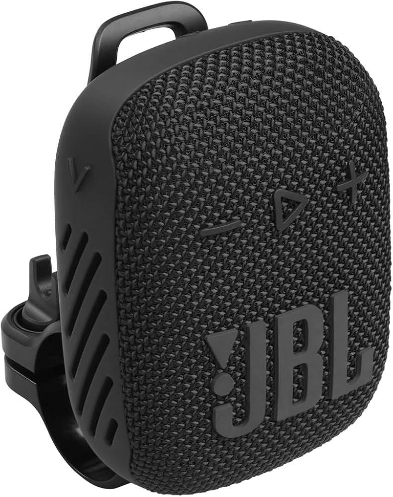 JBL Wind 3 Portable Bike Speaker - Bluetooth Cycling Audio