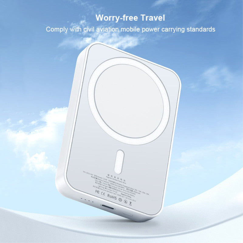 KUKE Mini Wireless Charger - 10000mAh Magnetic Power Bank