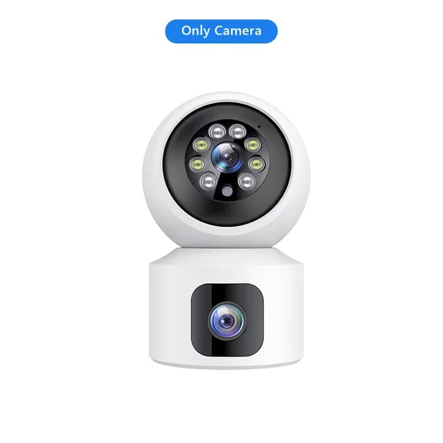 Dual-Lens Smart Security Camera